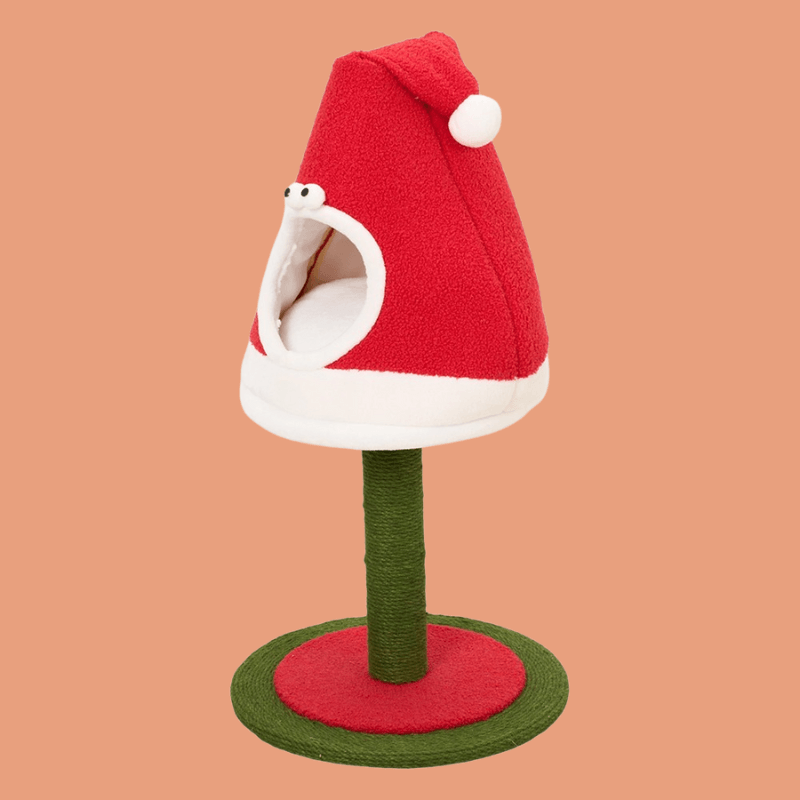 Roveroo™ Santa's Grotto Cat Bed & Scratcher