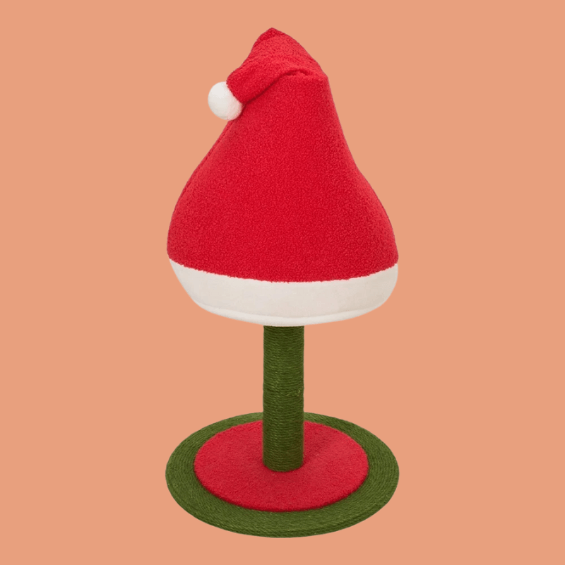 Roveroo™ Santa's Grotto Cat Bed & Scratcher